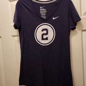 Nike MLB New York Yankees Derek Jeter Women's Tee XL